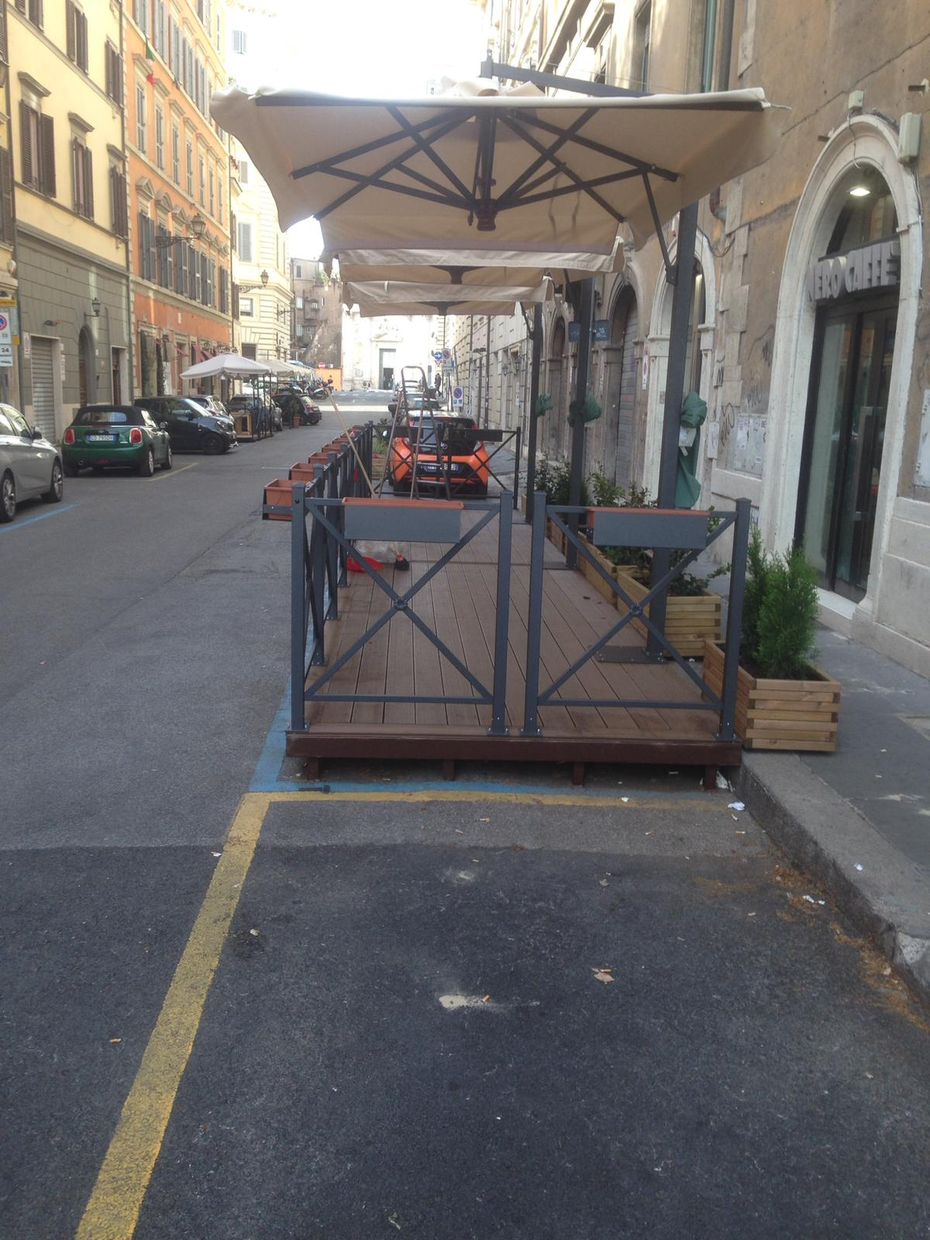 Pedane per esterno soluzione 4