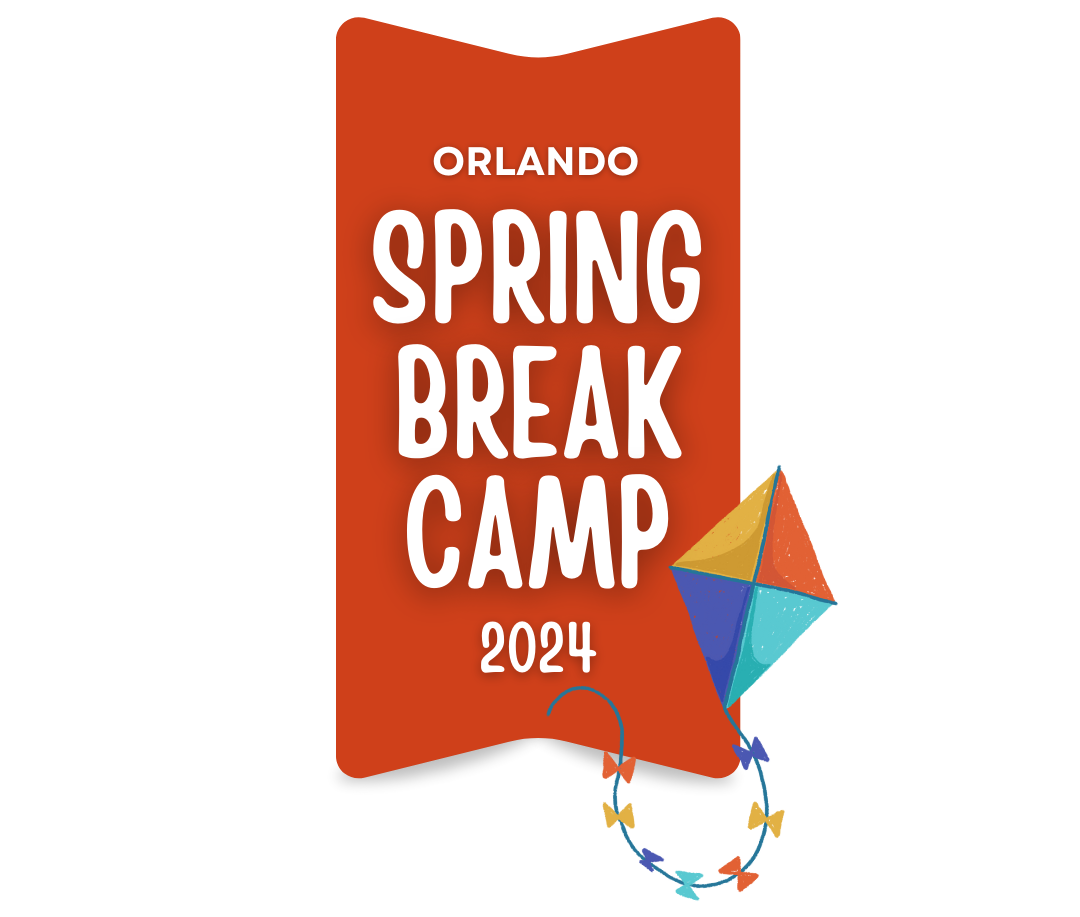 The logo for the orlando spring break camp 2024