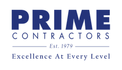 Prime Contractors Inc. Logo Blue