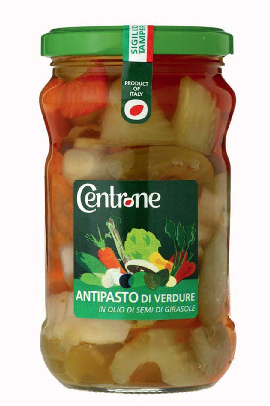 Vegetable appetiser in sunflower oil. Ml. 1700, 3100 e 4250