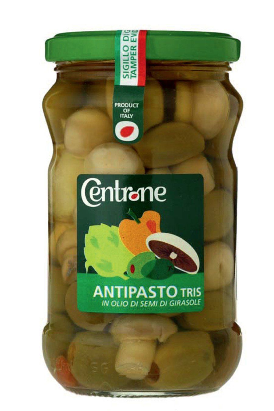 Appetiser trio in sunflower oil. Ml. 1700-3100