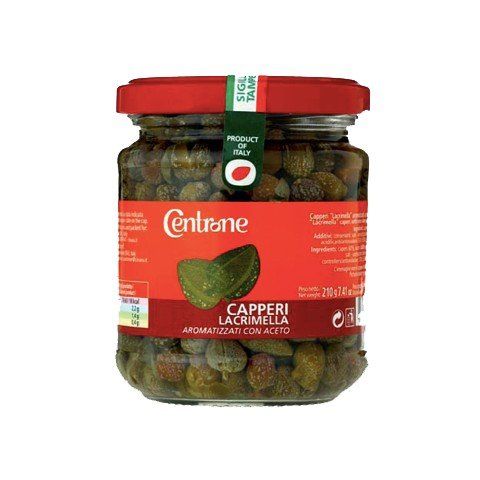 Eyelet capers flavoured with vinegar. Ml. 1700 e 3100