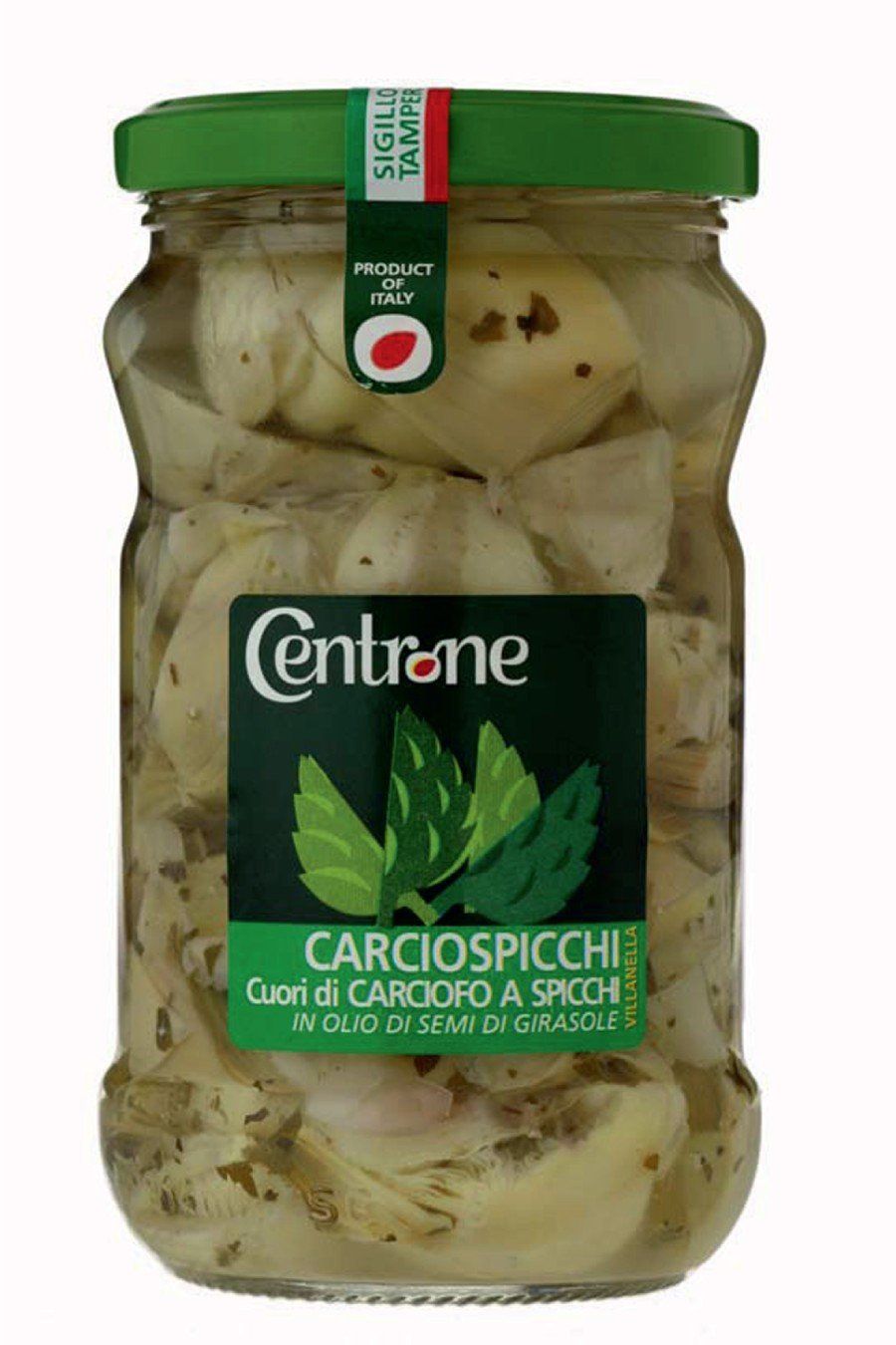 Carciospicchi artichoke hearts in vianella wedges in sunflower oil. Ml. 3100