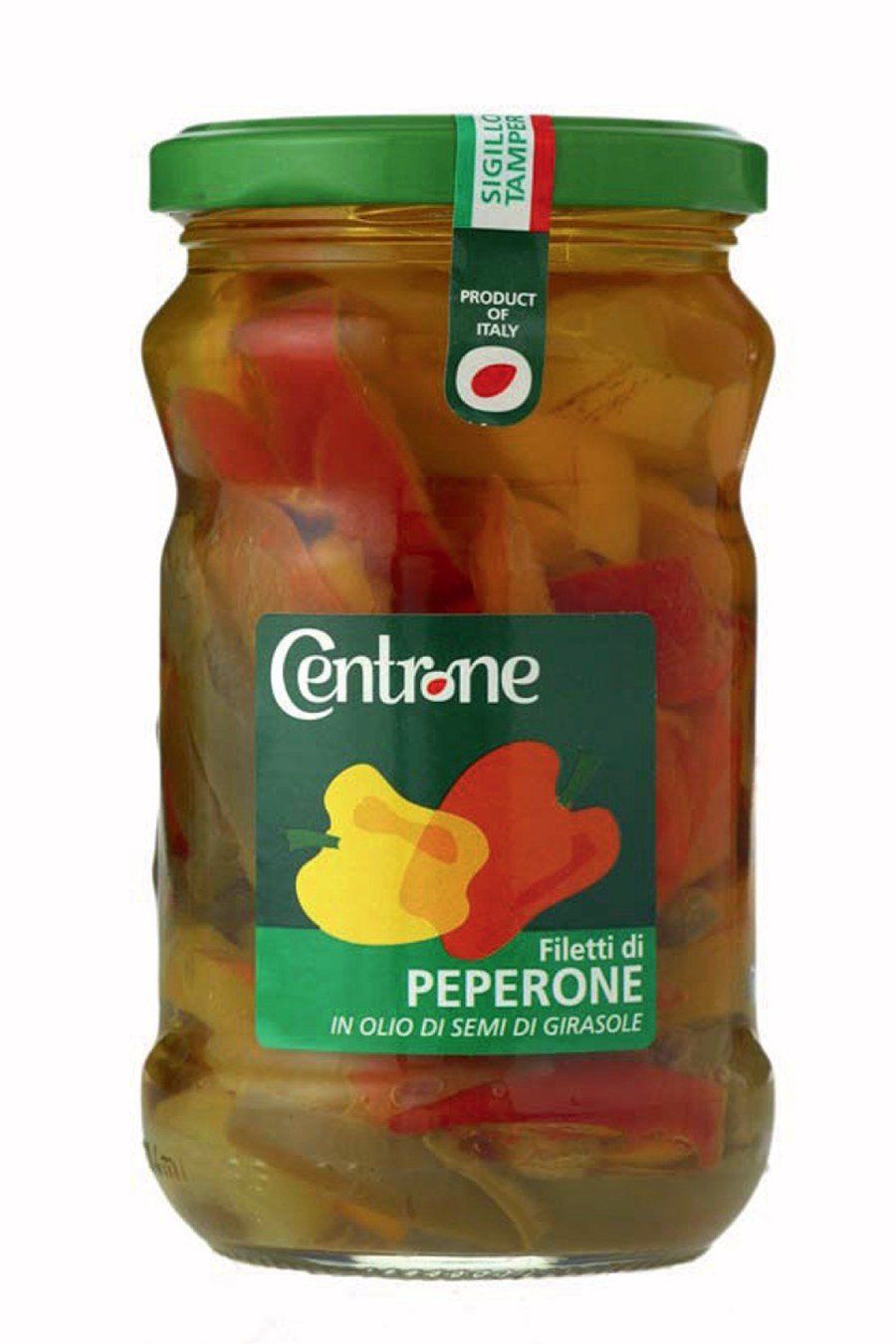 Pepper fillets in sunflower oil. Ml. 1700, 3100 e 4250
