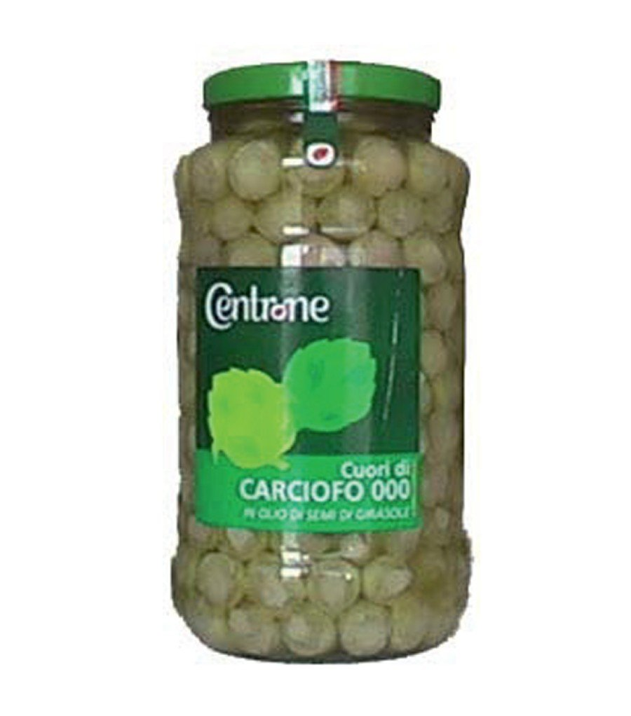 1 Artichoke hearts packed in sunflower oil. Ml. 1700 e 3100