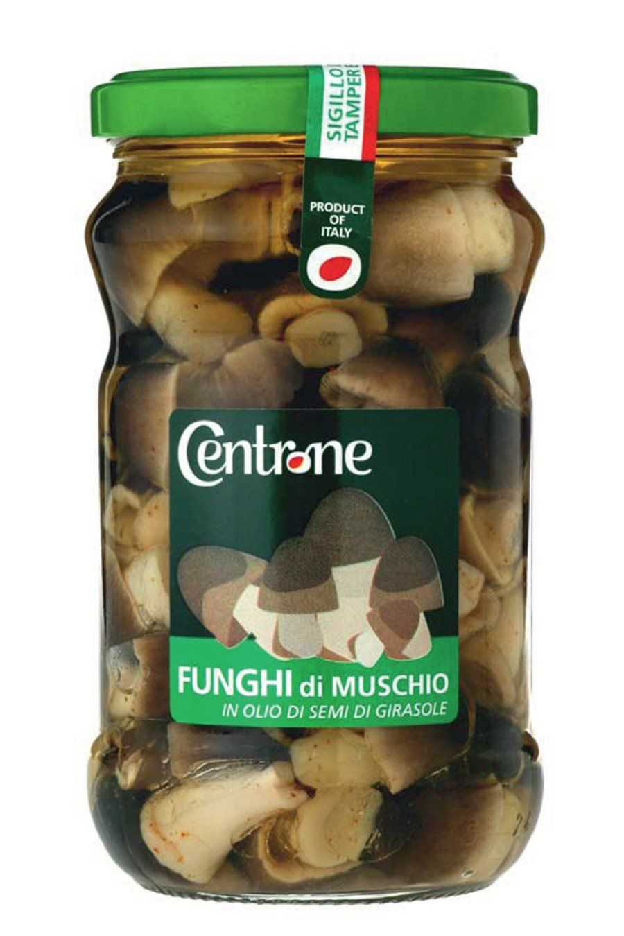 Musk mushrooms in sunflower oil. Ml. 1700 e 3100