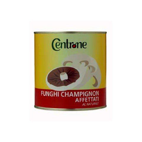 Natural sliced champignon mushrooms. Ml. 2650