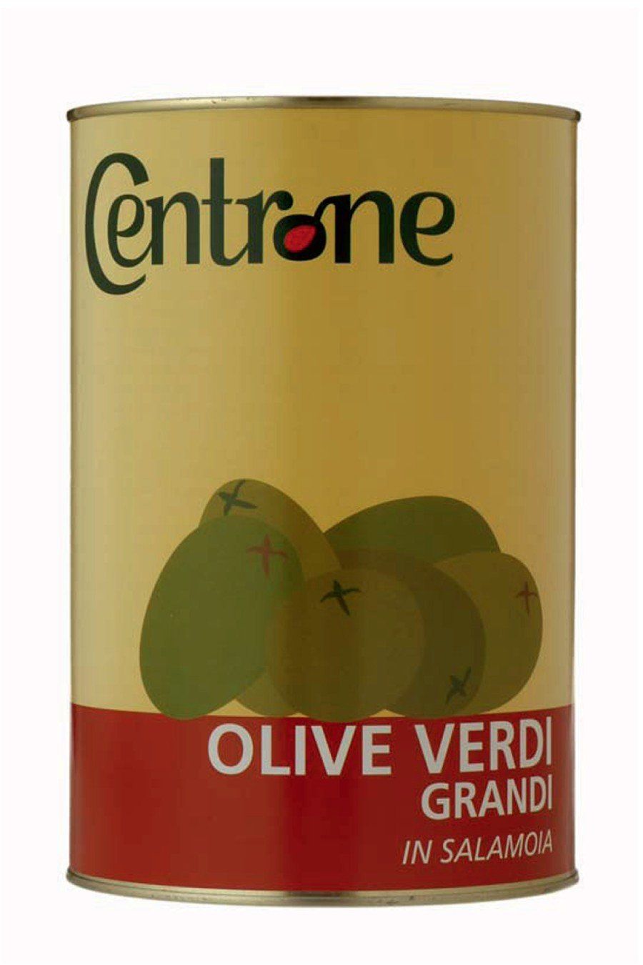 Large green olives in brine. Ml. 4250