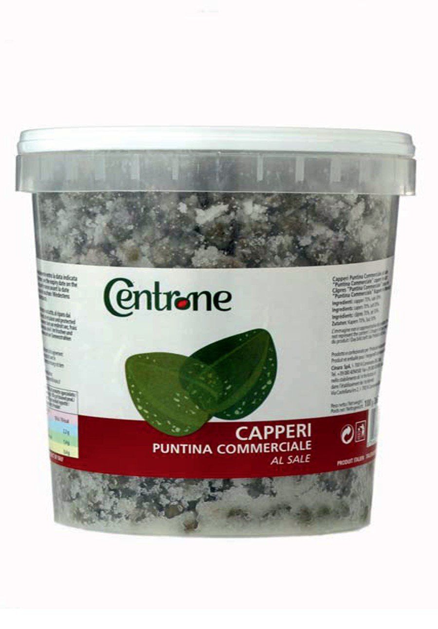 Salted capers. 1 kg and 5 kg