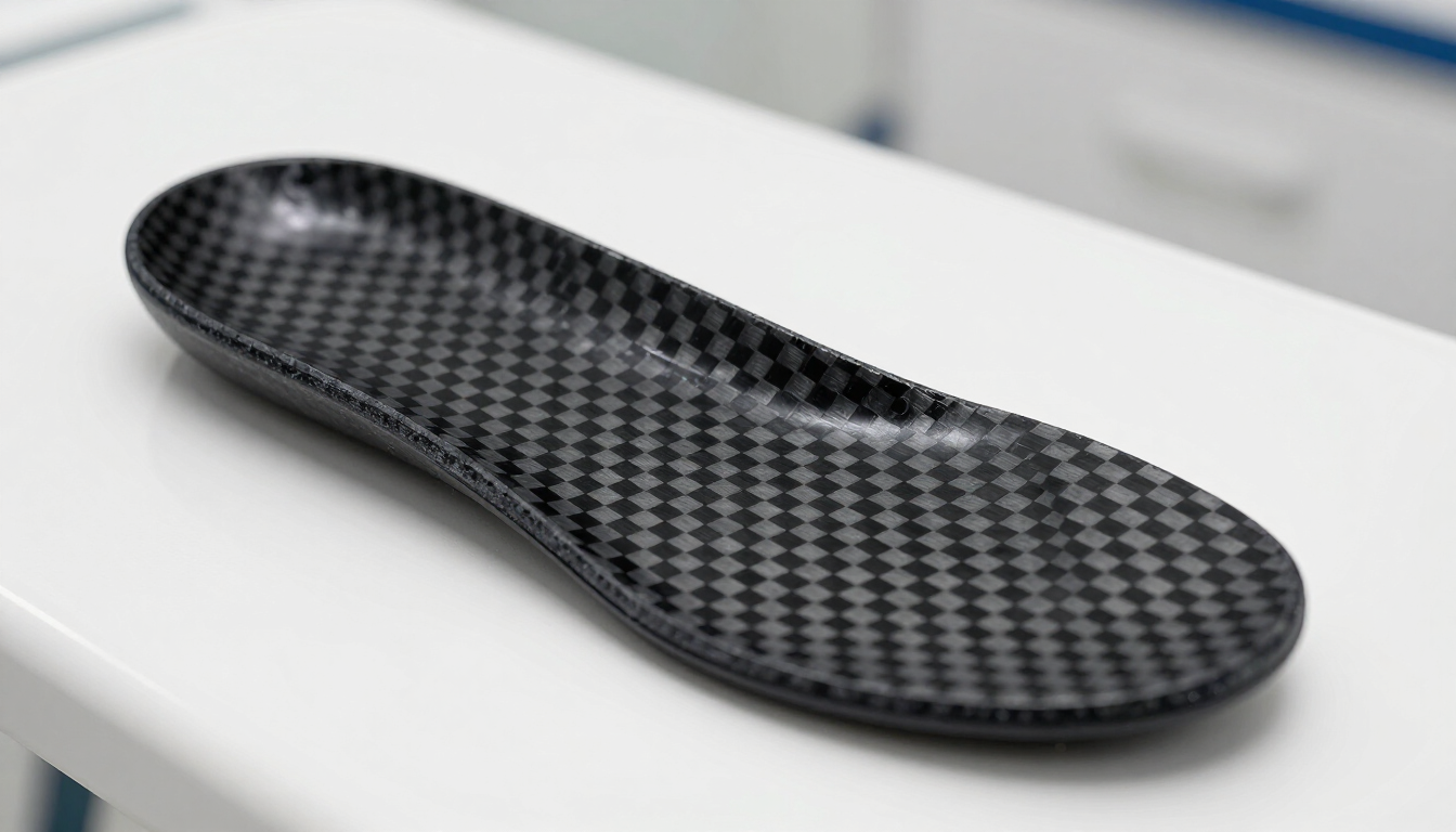 Custom orthotic shoe inserts for foot pain relief