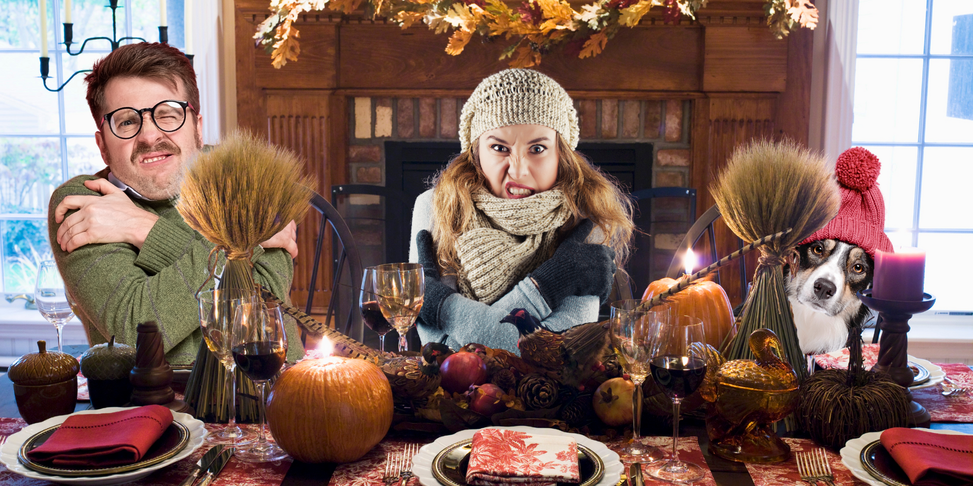 Thanksgiving dinner ideas - Holiday party ideas - how to keep your home warm - window drafts - people freezing - General Contractor Waupaca WI
