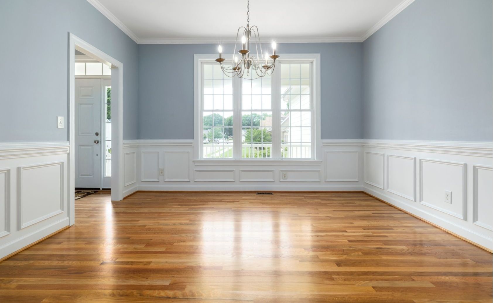 Vinyl flooring instalation project after photo | Remodeling contractor Badgerland Restoration & Remodeling Stevens Point WI