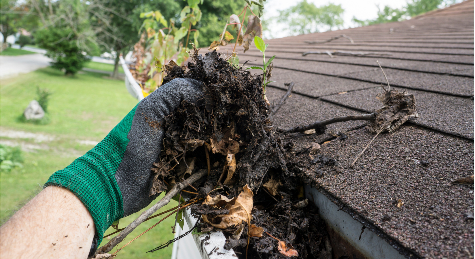 Clogged Gutters - Gutter Cleaning - Gutter Maintenance - Gutter Repair - Gutter Replacement - Home repairs - Commercial Roofer - Badgerland Restoration & Remodeling - Waupaca Wisconsin - Stevens Point - Appleton