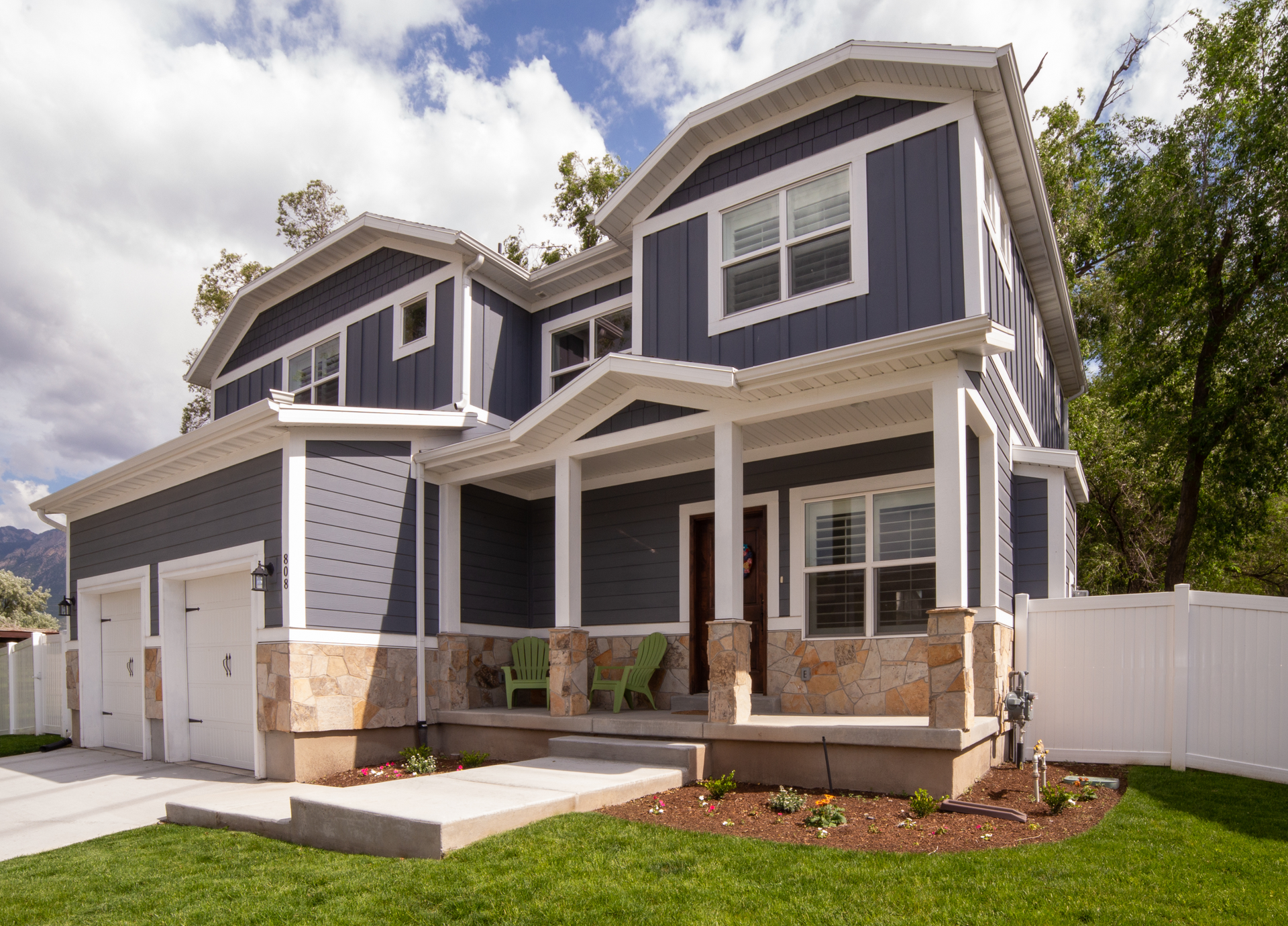 Window, soffits and fascia, roof, siding, gutters & downspouts replaced by Badgerland Restoration & Remodeling