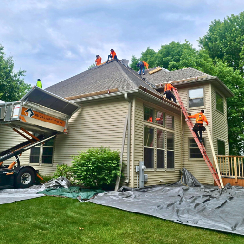 Badgerland Restoration & Remodeling storm restoration roof replacement