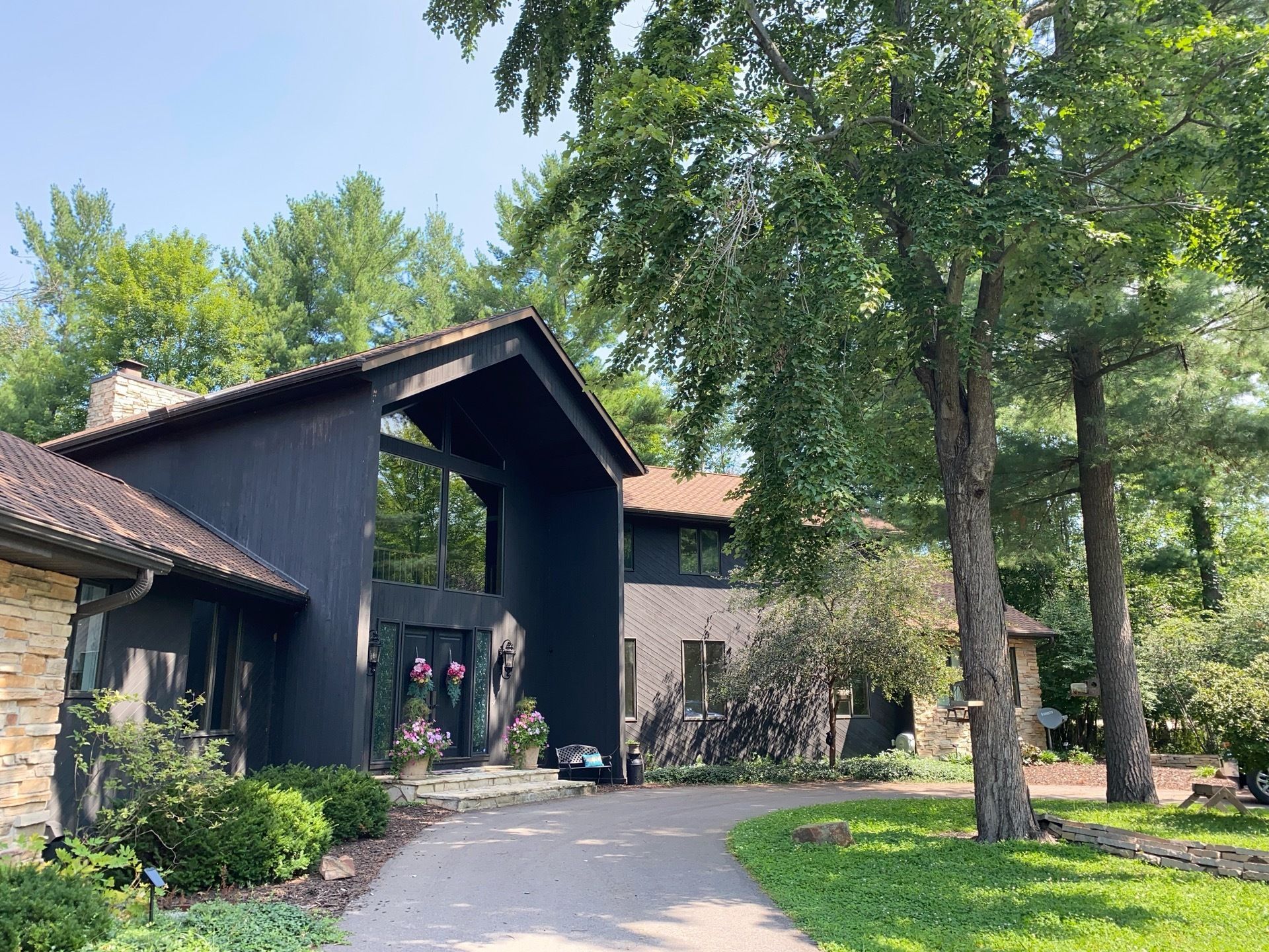 Wisconsin Rapids WI roof replacement Certainteed Presidential Shake Aged Bark contractor Badgerland Restoration & Remodeling
