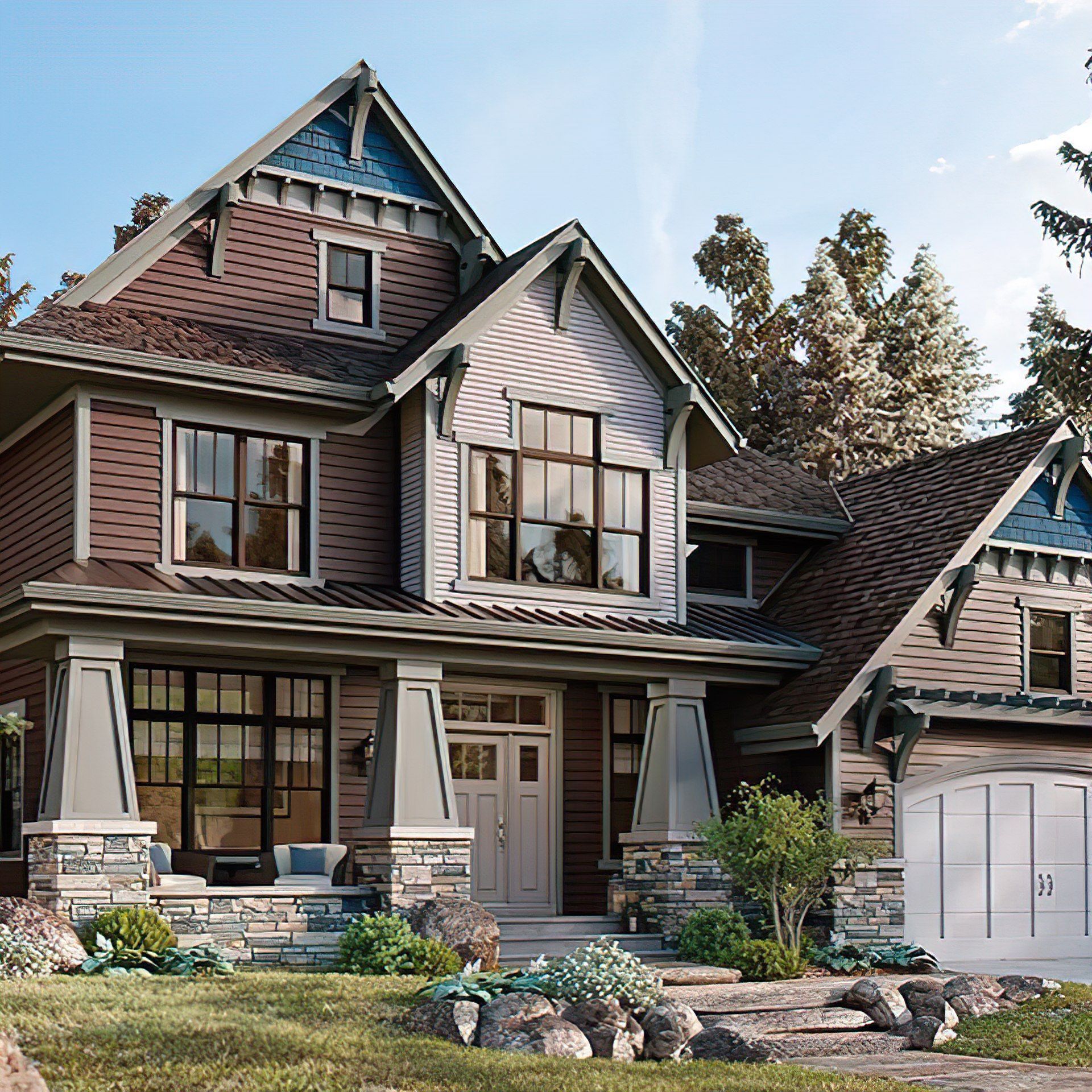 Mastic Ovation vinyl siding on residential home