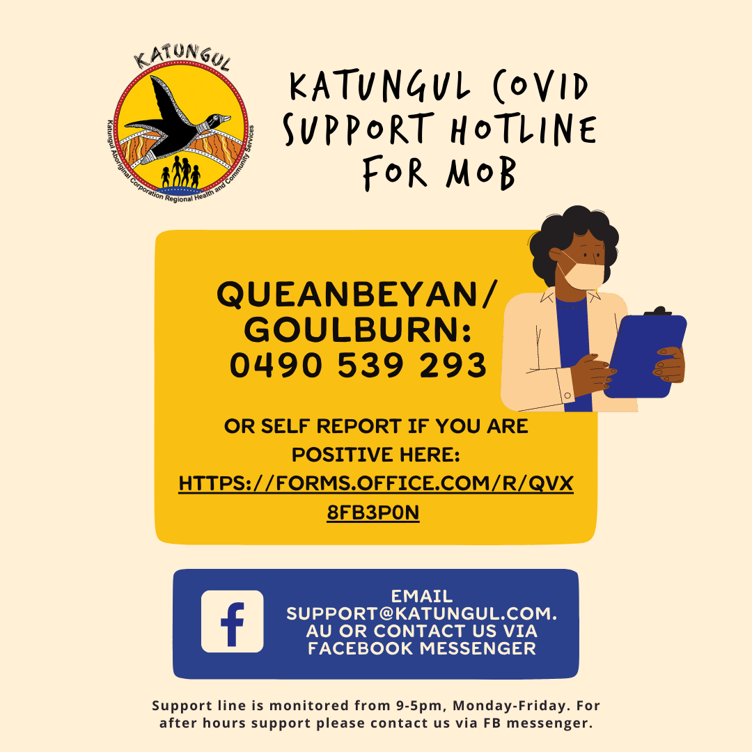 Katungul Covid Support Hotline