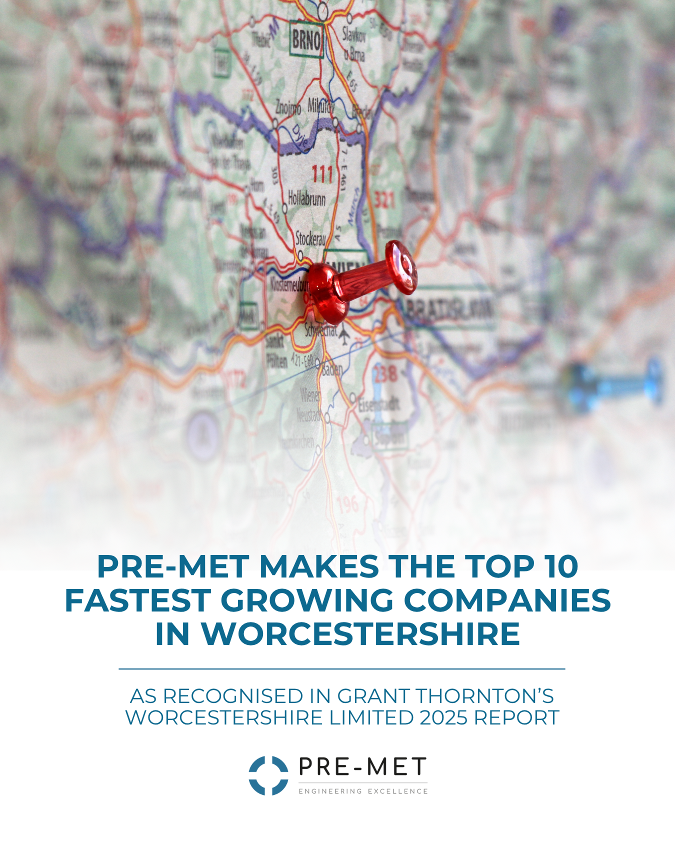 We're officially one of the Top 10 Fastest-Growing Companies in Worcestershire!