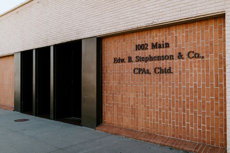 Front of office