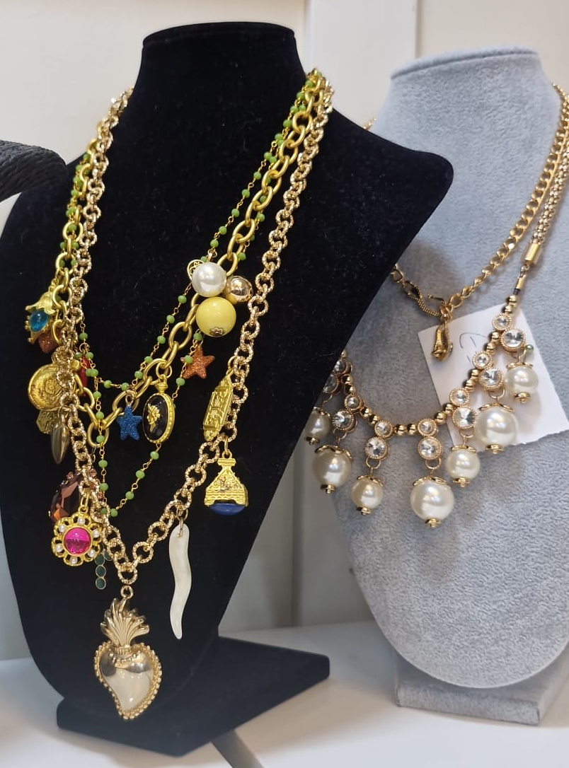 collana con pendenti