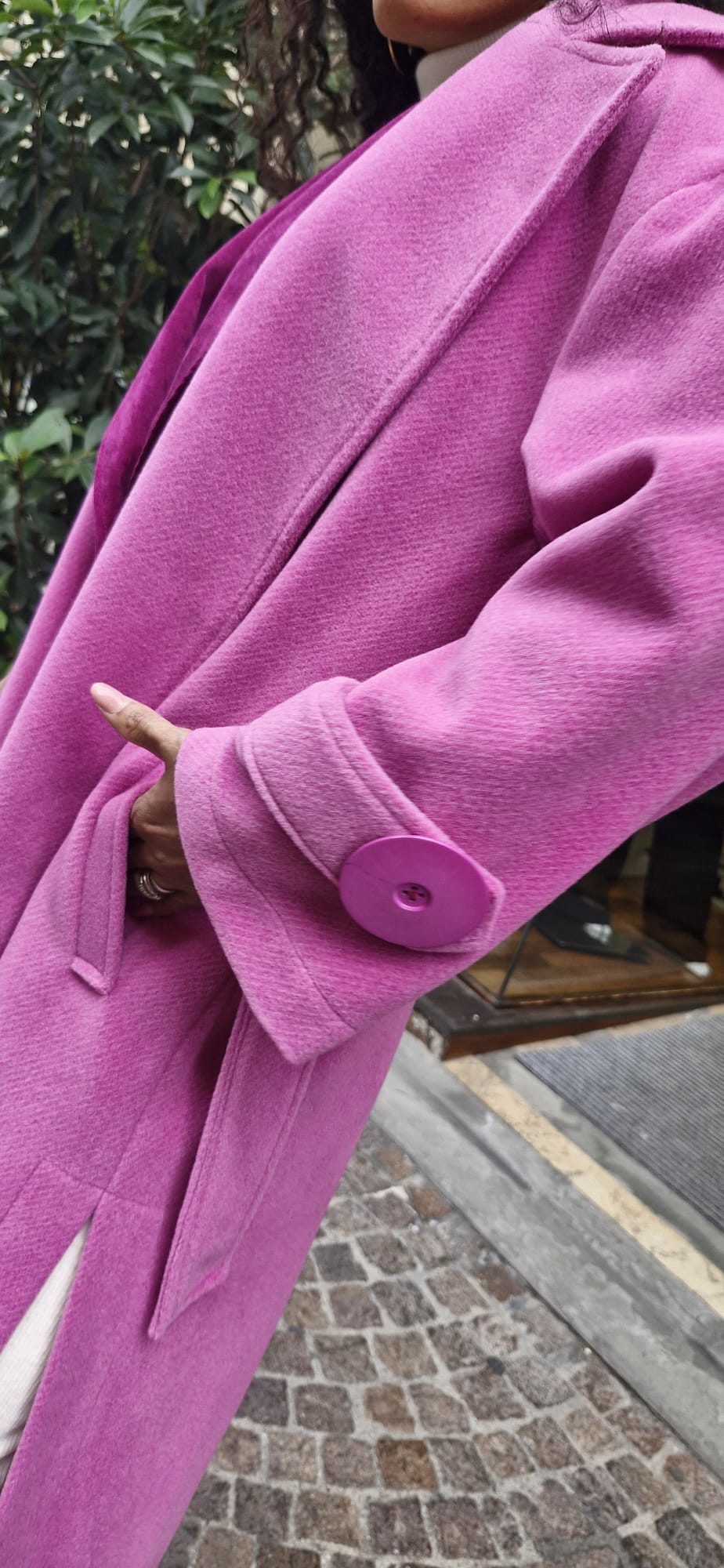 cappotto fucsia