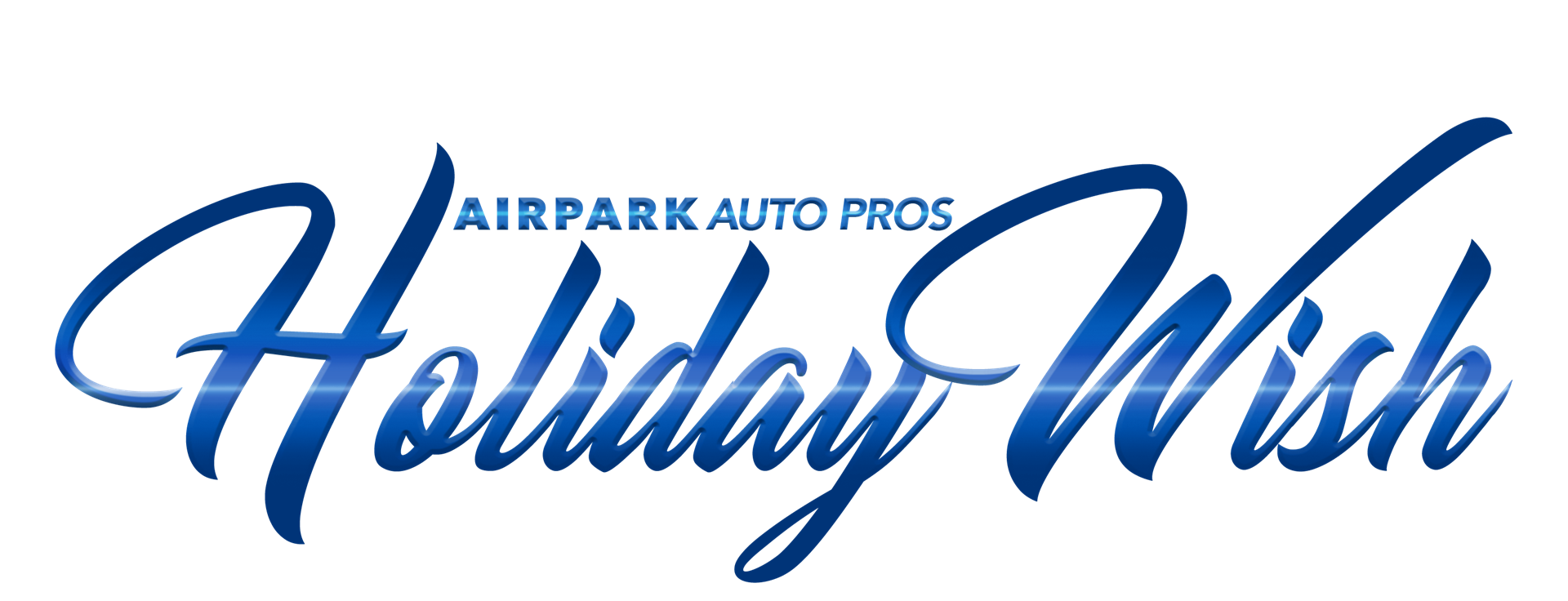 Holiday Wish Thank you banner | Airpark Auto Pros