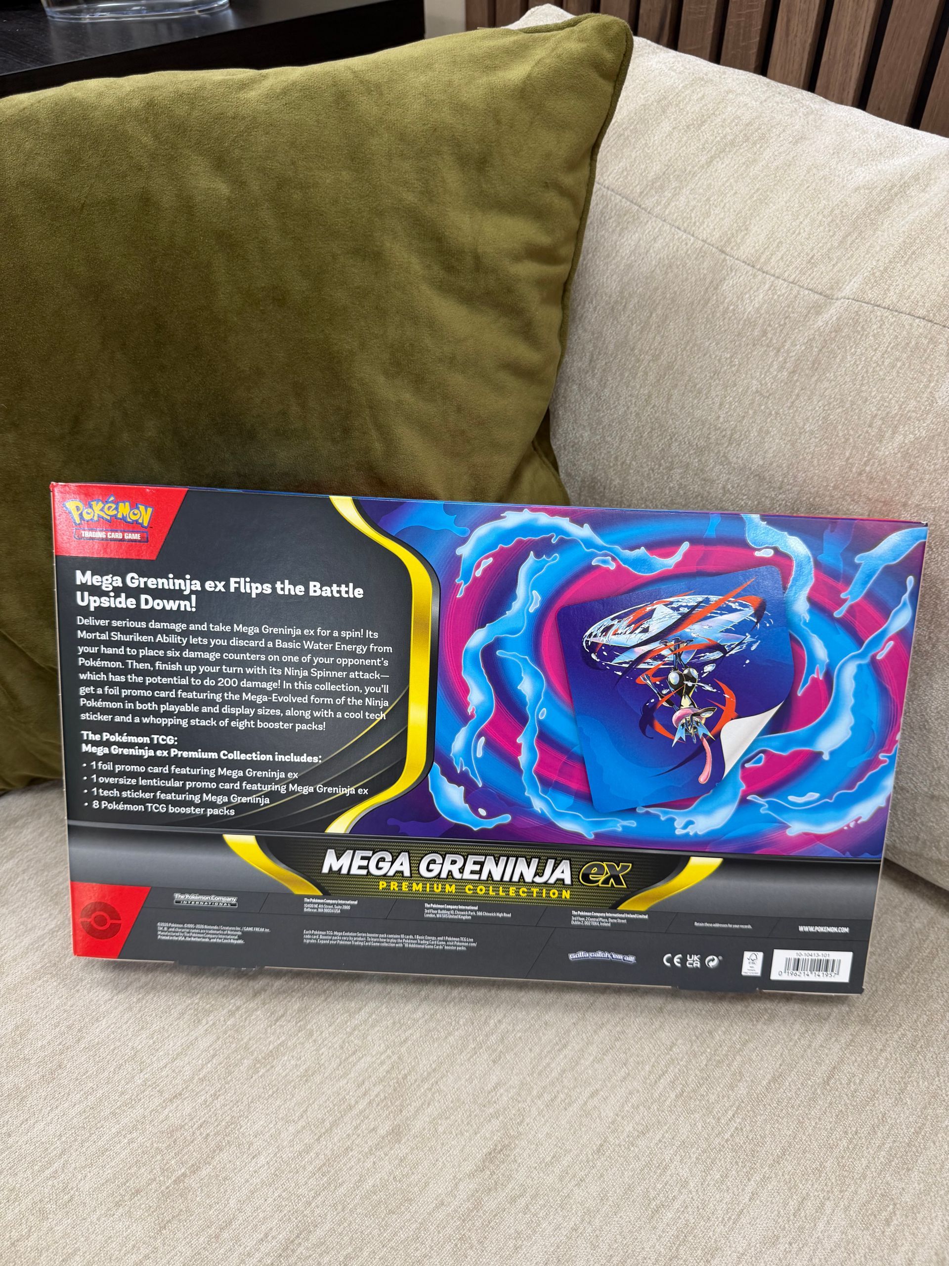 Pokémon TCG: Mega Greninja ex Premium Collection