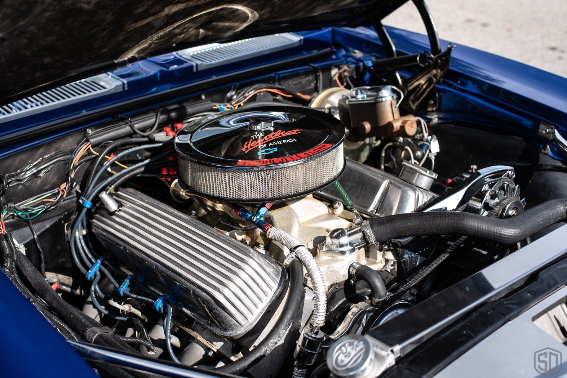 1968 Chevrolet Camaro RSSS under hood