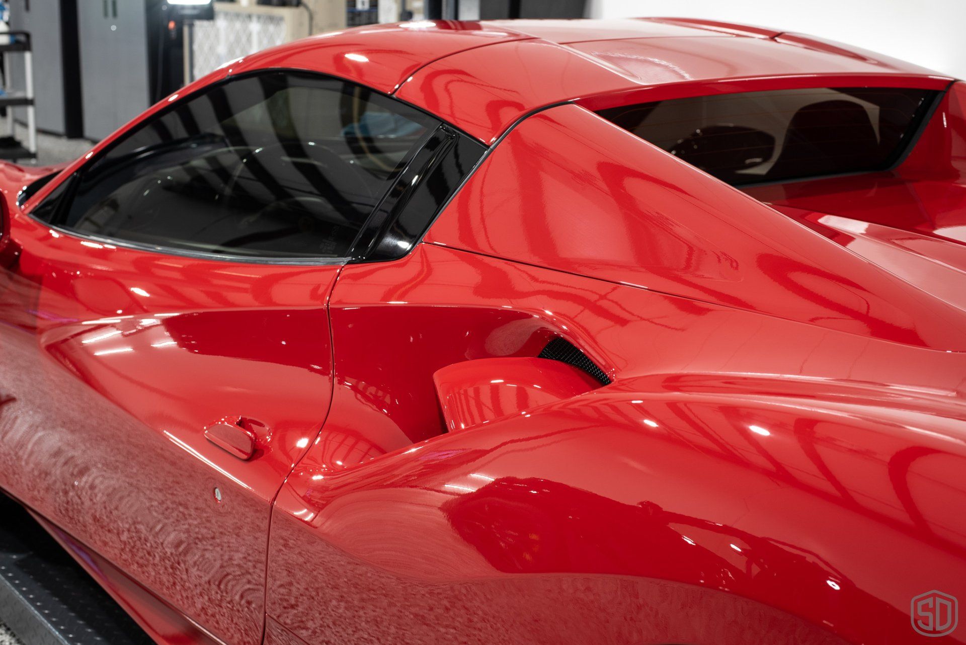 2016 Ferrari 488 Spyder Wheels off Detail, Paint Correction, Modesta Primer Polish and Wheel and Caliper Protection with a Ceramic Coating Orlando, Florida USA