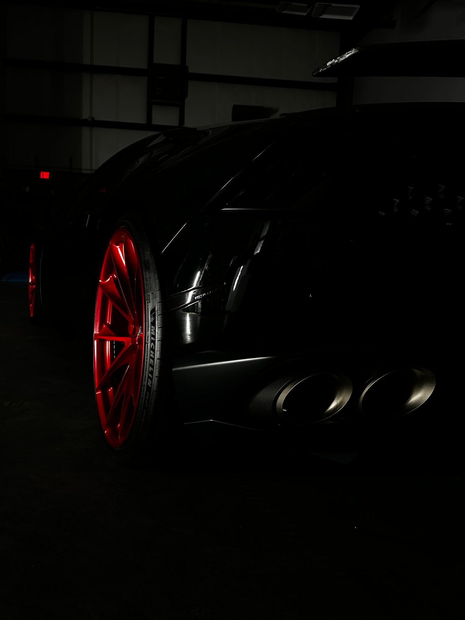 2016 Lamborghini Huracán LP 610-4 Detailing, Full Body PPF, Modesta Coating, and Level 2 Interior Detail exhaust close up Orlando USA