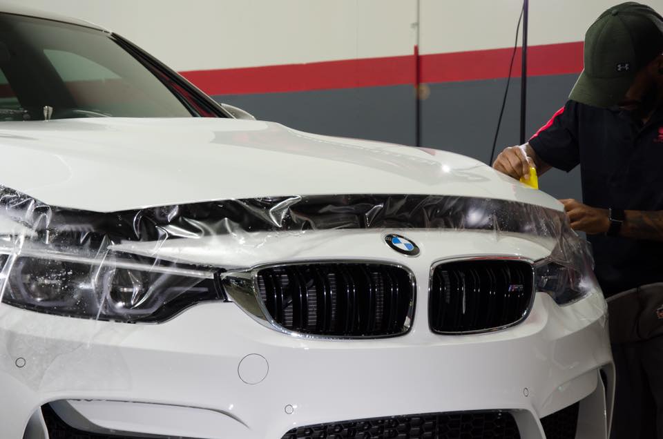 2018 BMW M3 Detailing, and Paint Protection Film installation Florida