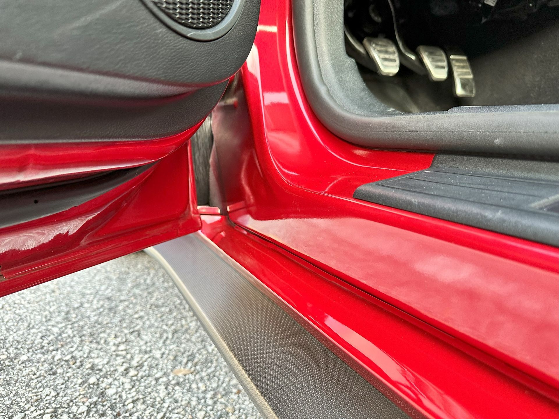 2020 Ford Mustang GT350 Interior & Exterior Detailing and Waxing interior detail Orlando, FL