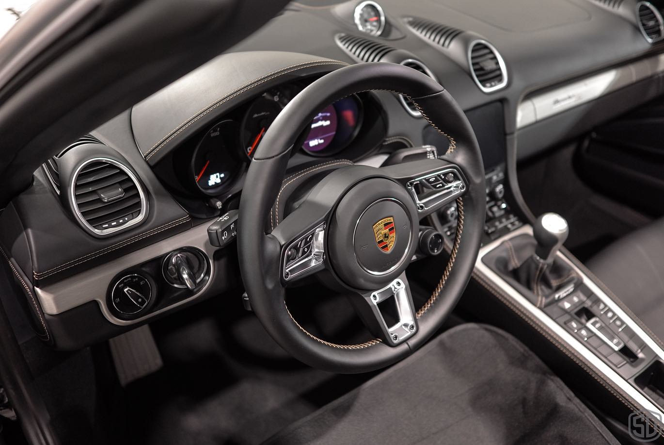 2021 Porsche Boxster Xpel ultimate plus ppf modesta exterior and interior coatings interior steering wheel - orlando Florida