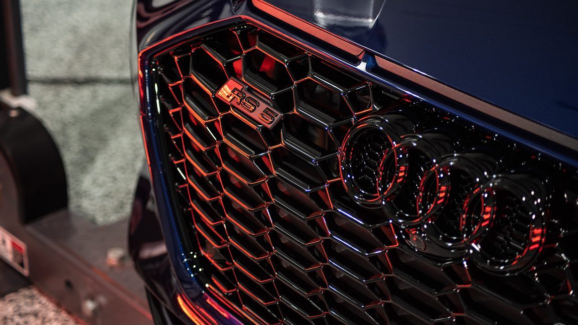 2022 Audi RS5 Sportback modesta BC05 Advanced water repellent glass coating front grill - Florida