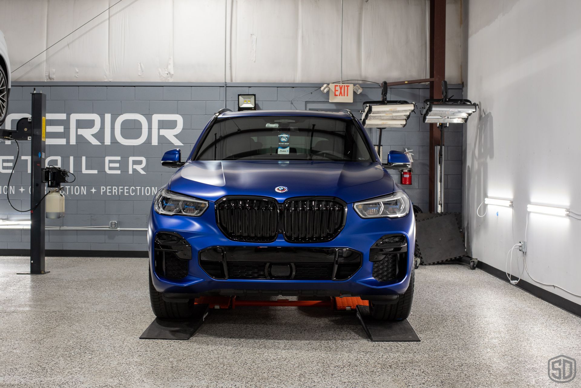 2023 BMW X5 M50i Paint Protection Film and Modesta Matte Coating BC-M and Brake Calipers and Wheels with BC-06 Orlando, FL USA