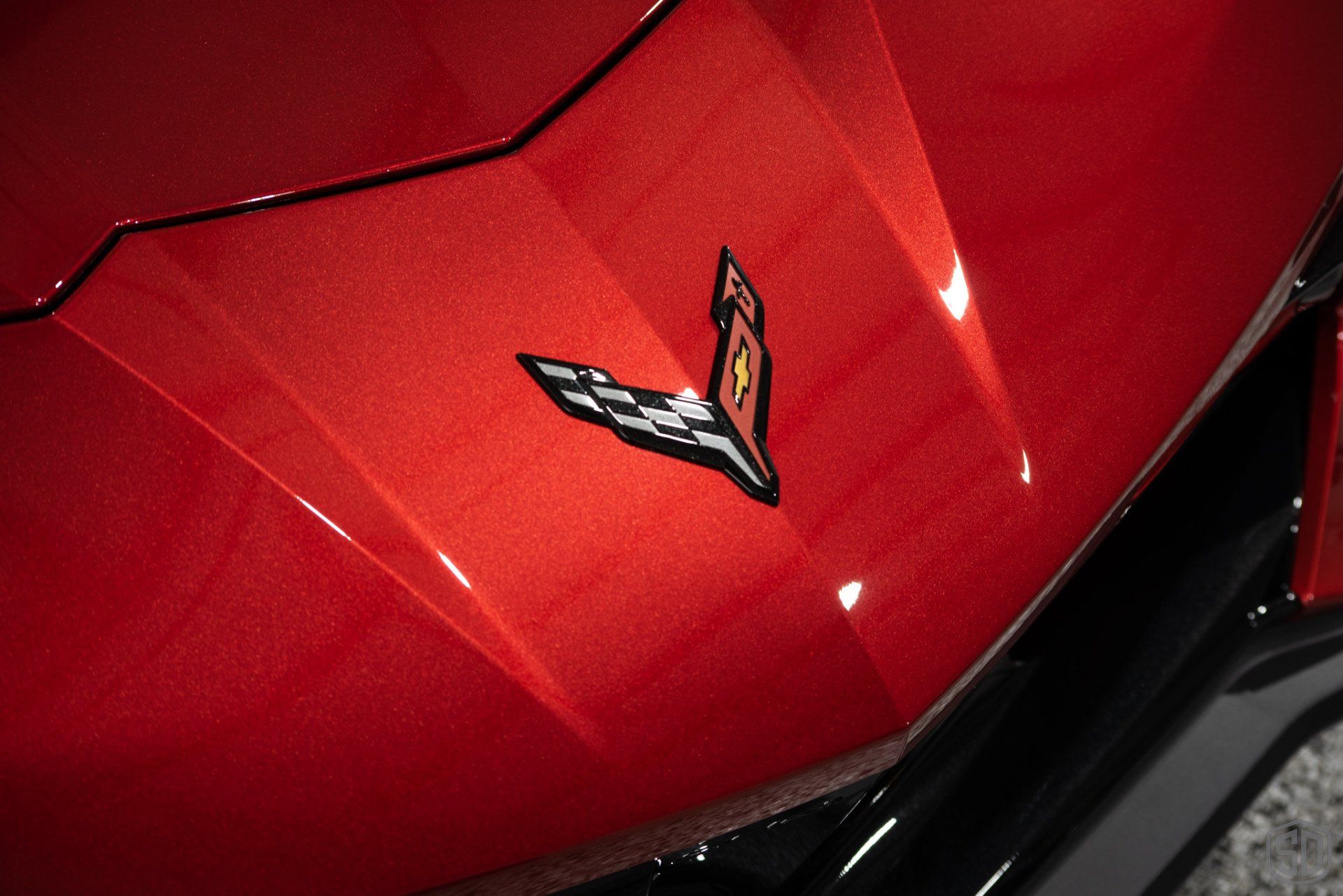 2023 Red Mist Metallic Corvette C8 Z51 HTC Custom Fitted Paint Protection Film Orlando USA