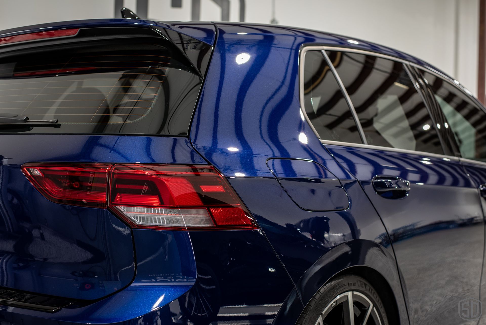2023 VW GTI Paint Correction and Modesta Coatings rear bumper cloae upOrlando FL