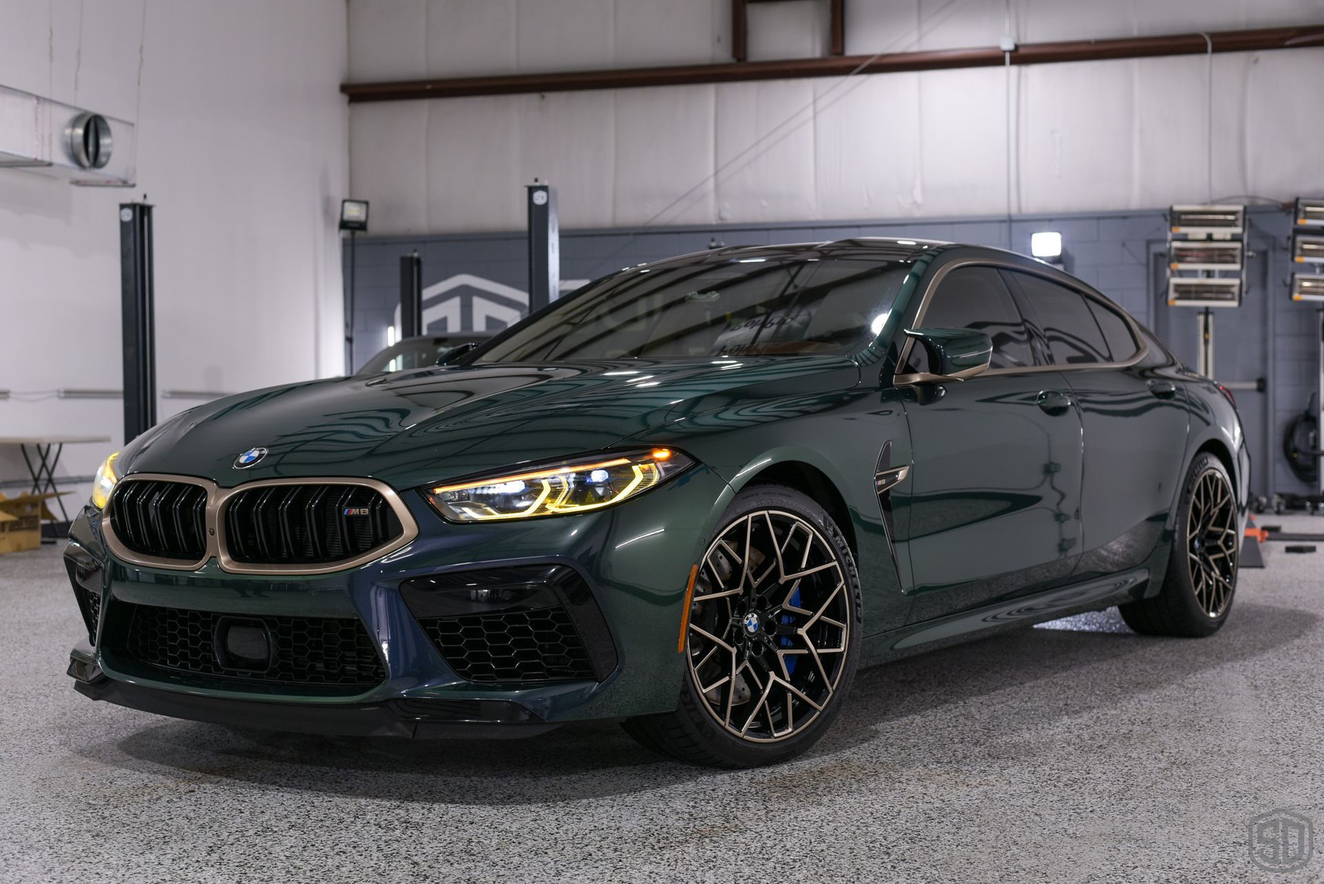 BMW M8 Modesta Coating BC-06 Glass Coating on the Brakes and Calipers Florida 