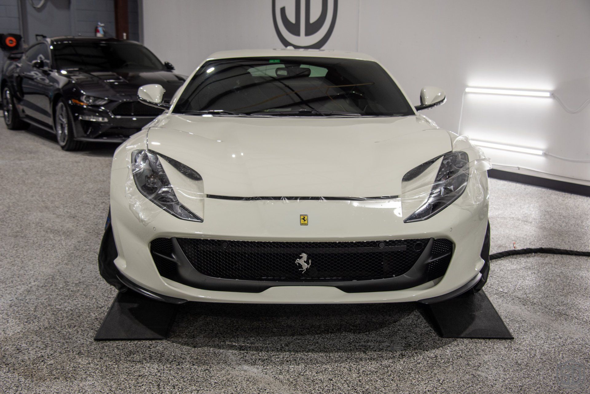 Bianco Avus Ferrari 812 Superfast Detailing, Modesta Primer, Wheel and Caliper Detailing, Interior Conditioning , PPF, Modesta BC-04 Nano-Titanium Glass Coating, and Much More Orlando Florida USA