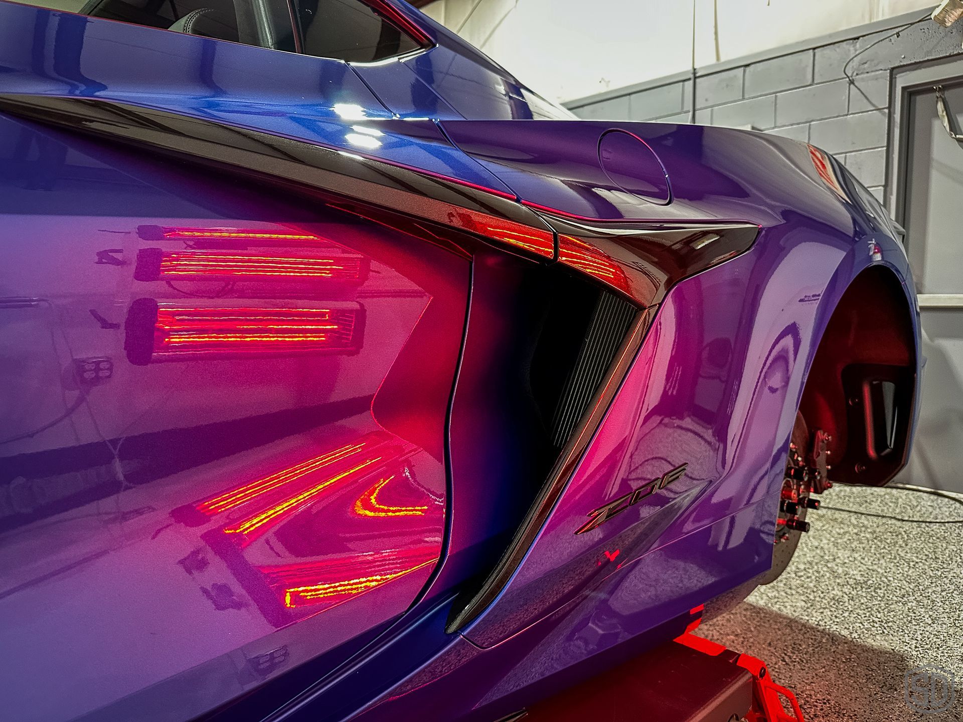 Chevrolet Corvette C8 Z06 Track Pack PPF Protection and Modesta Coatings installation Orlando, FL