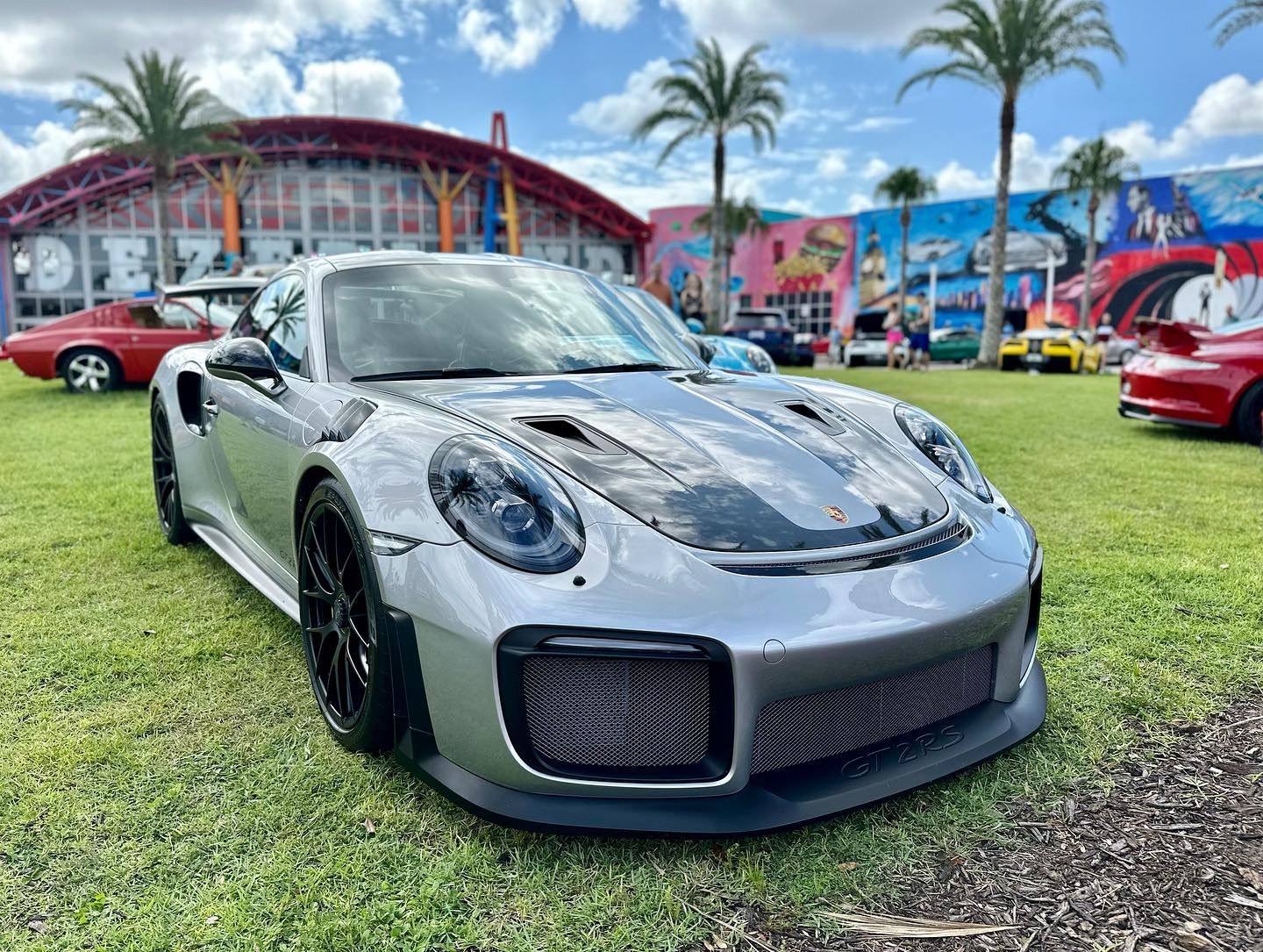 Dezerland Park Car Meet Car Detailing porsche Orlando, Florida
