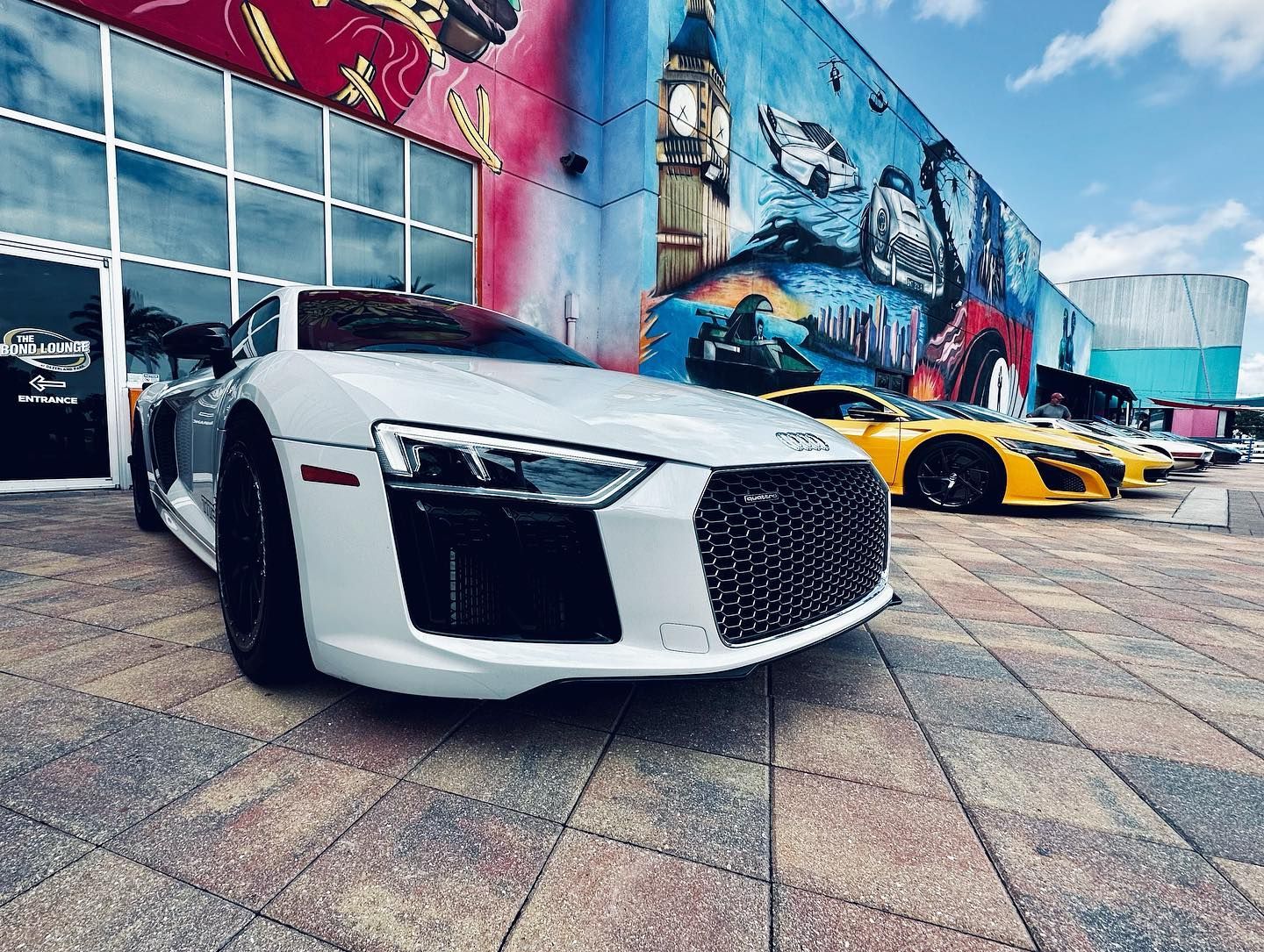 Dezerland Park Car Meet Car Detailing audi Orlando, Florida