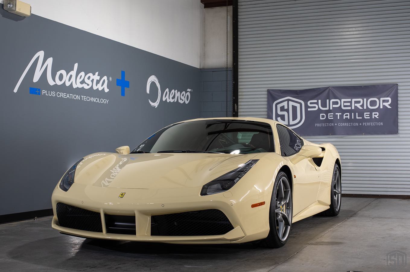 Avorio 190 Ferrari 488 GTB Car Detailing Orlando