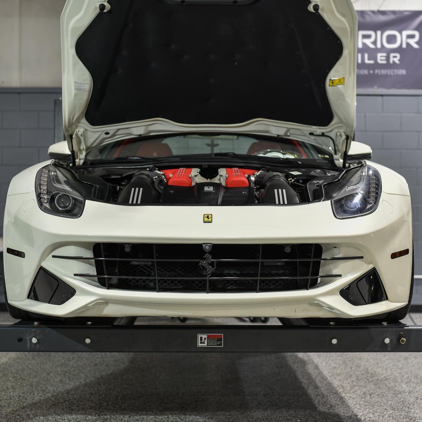 Ferrari F12 Paint Protection Film Wrap