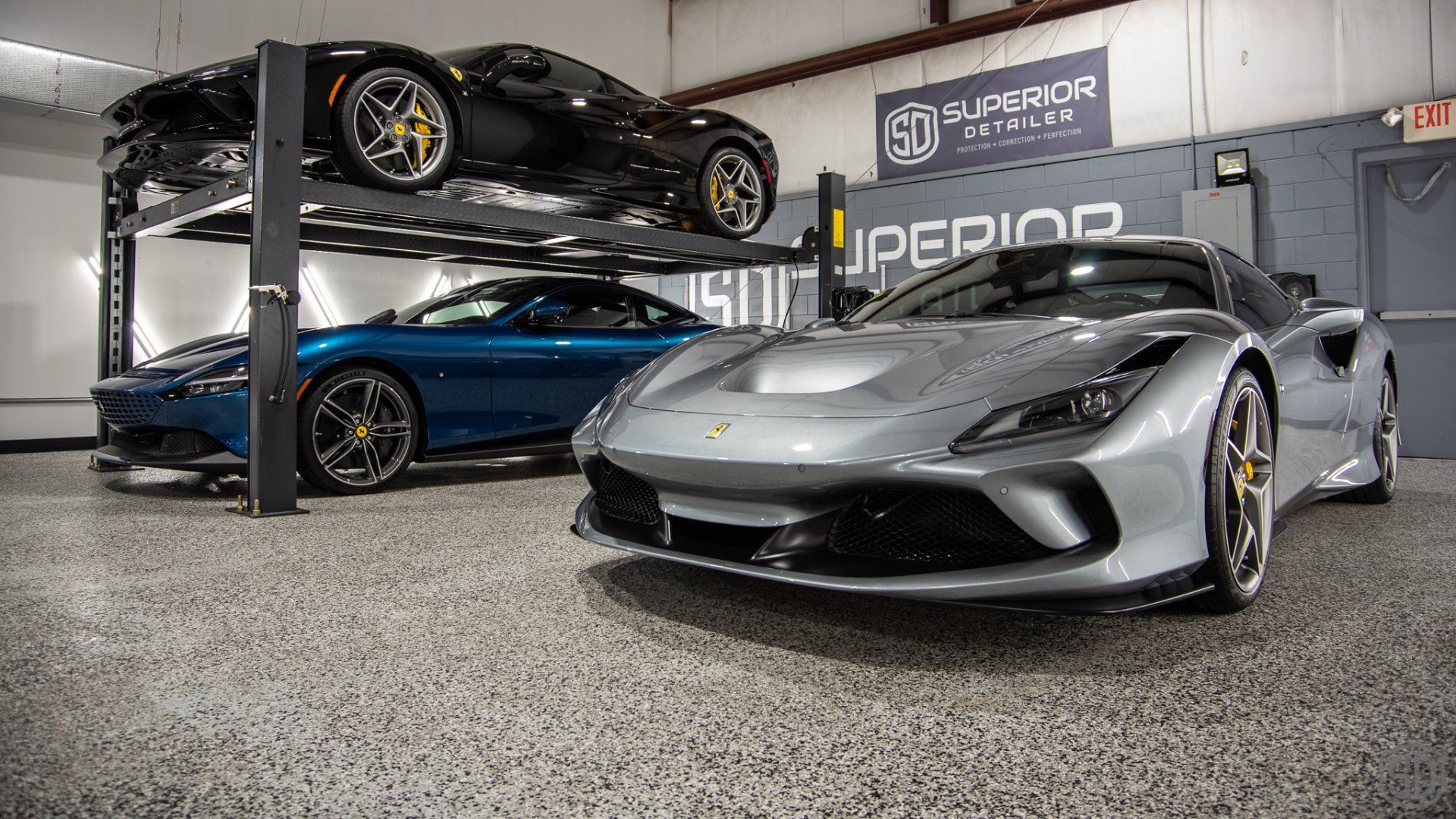 Ferrari F8 & Roma Car Detailing Orlando Florida