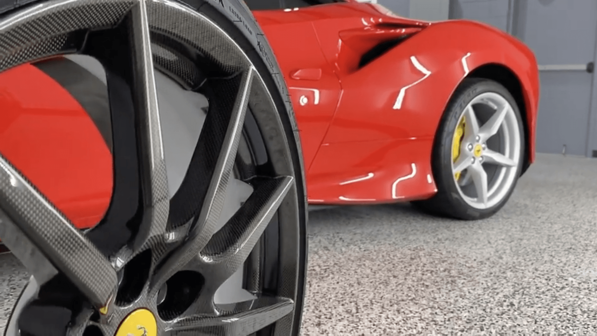 Ferrari F8 Suntek paint protection film, Modesta BC-04 Florida