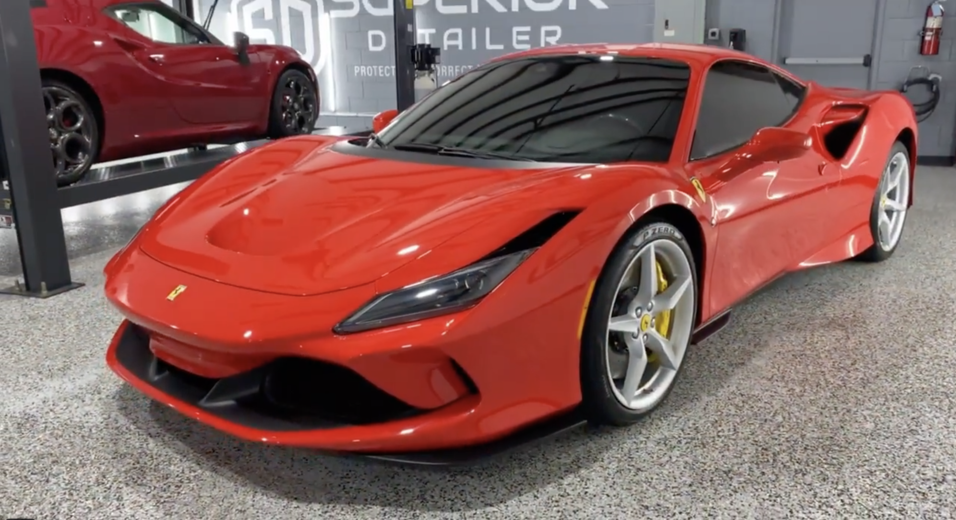 Ferrari F8 Suntek paint protection film, Modesta BC-04 Orlando