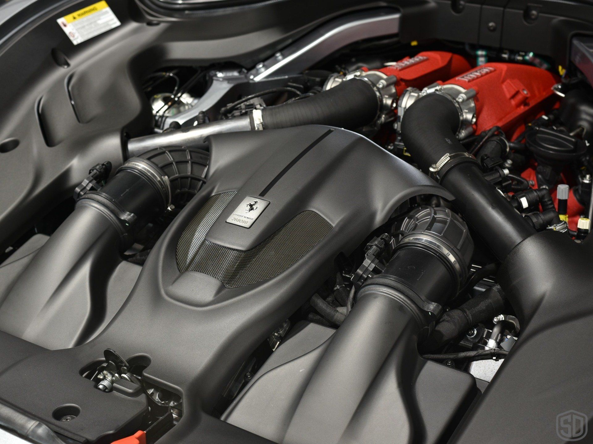 Ferrari Roma Engine Detailing Orlando