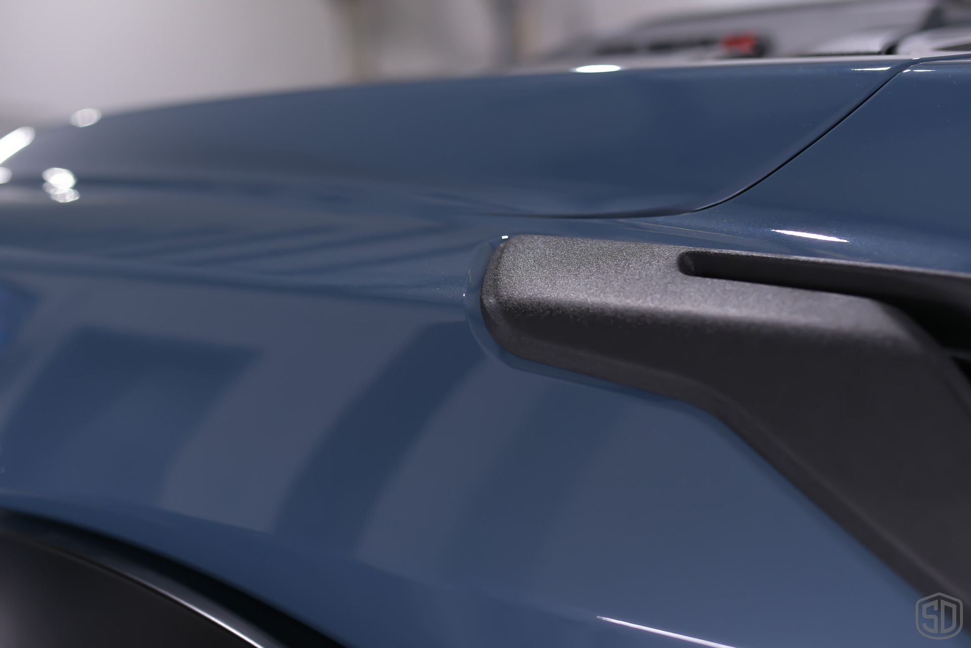 Ford F-150 Raptor R Full Body PPF Wrap with SunTek Films, Modesta BC-04 Nano-Titanium Coating, ExoShield Windshield Protection Film paint panel close-up FL USA